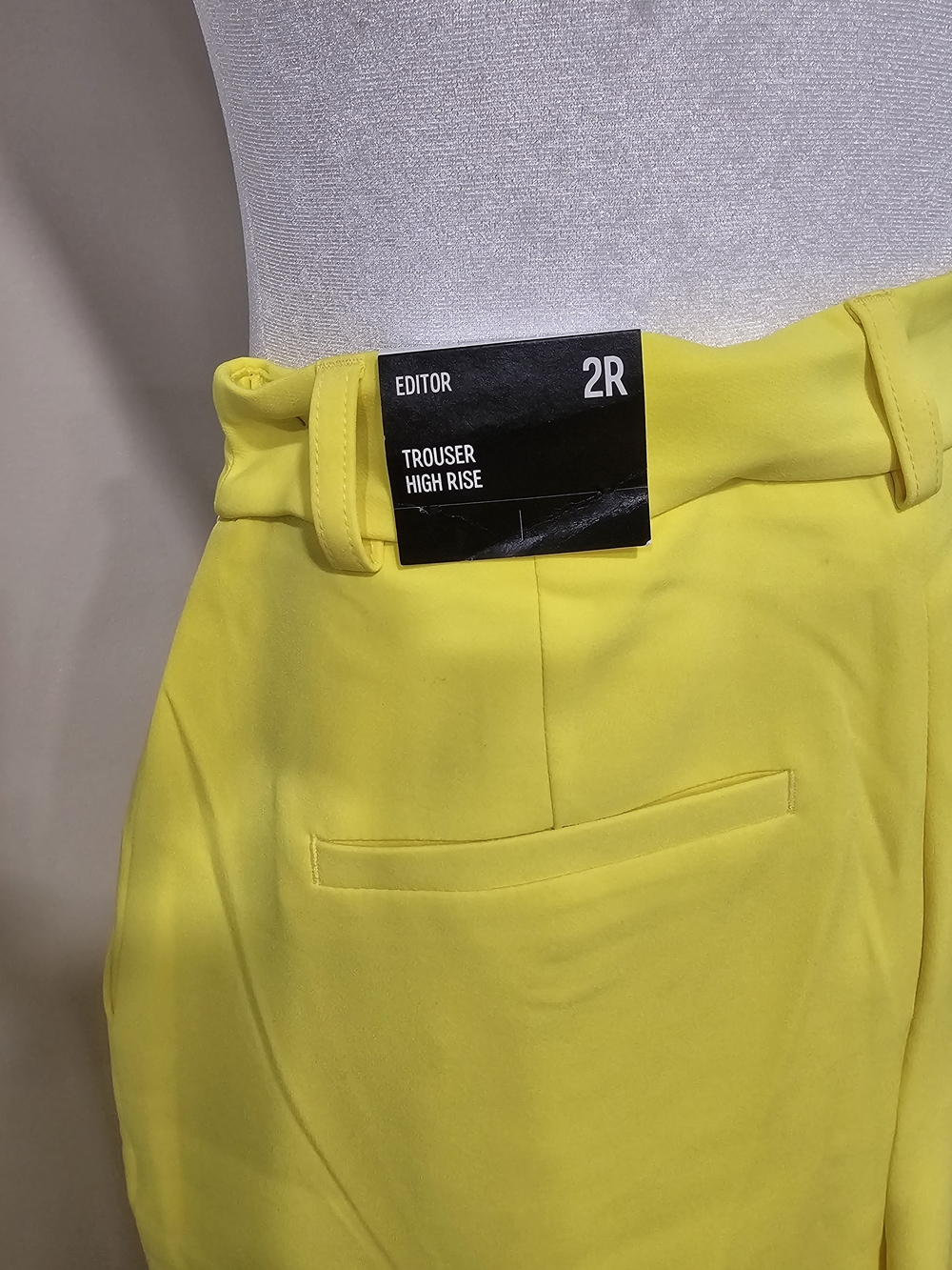 Express Editor Trouser High Rise Pants - Picture 4 of 6